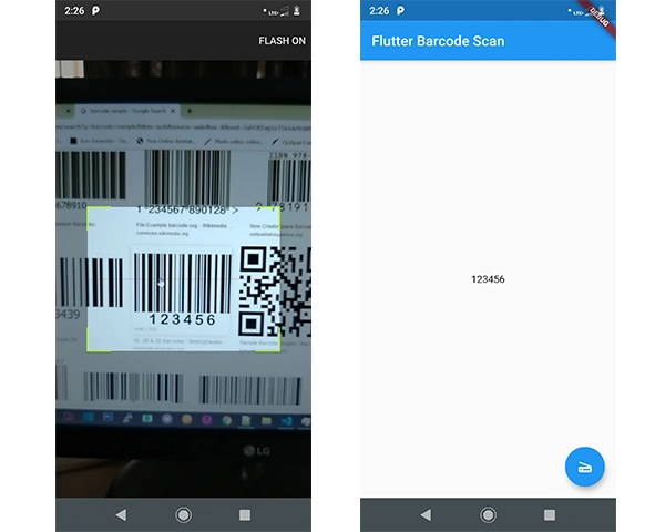 Barcode And QRCode Scan In Flutter