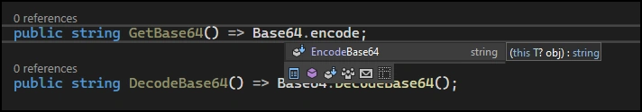 Publish string