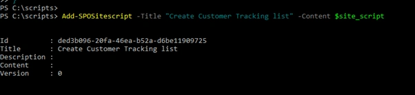 Basic Concepts Of Site Script And Design