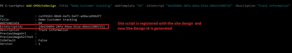 Basic Concepts Of Site Script And Design