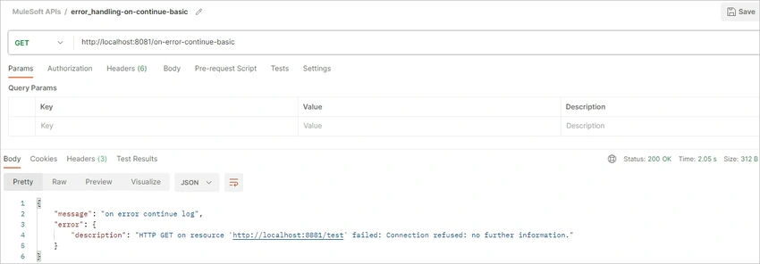 internal error handlers in Mule application