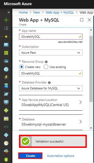 Basic Introduction About Creating Web App Service To Azure Database For MySQL