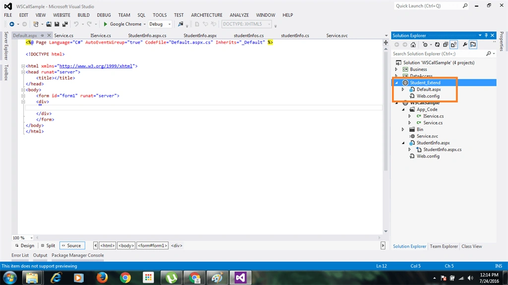 web service
