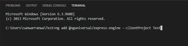 Basic of Angular Universal