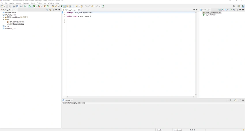 Basic Web Automation using Selenium with Java
