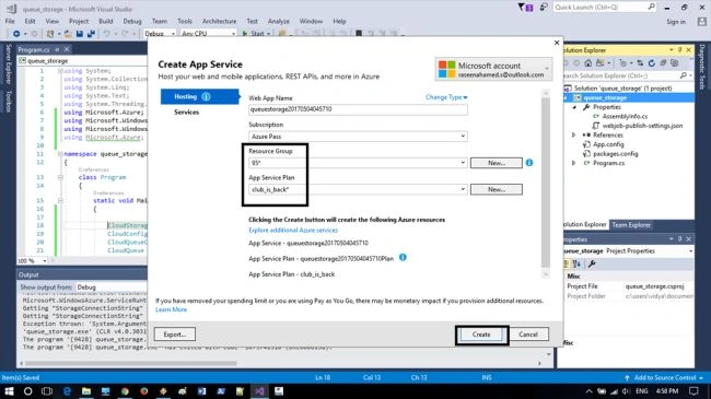 Azure WebJob