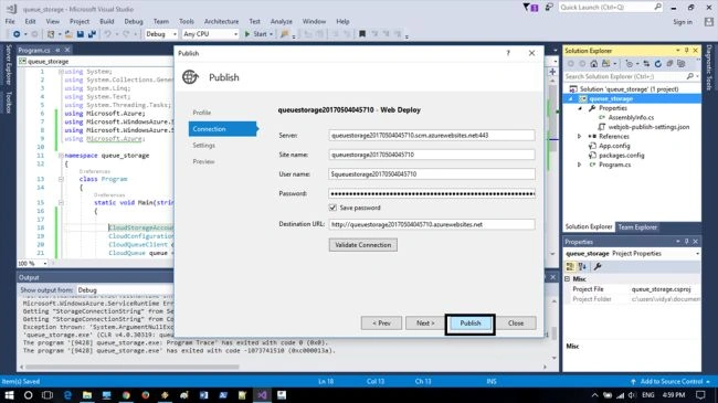 Azure WebJob