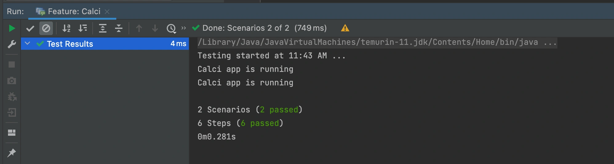 BDD with Java