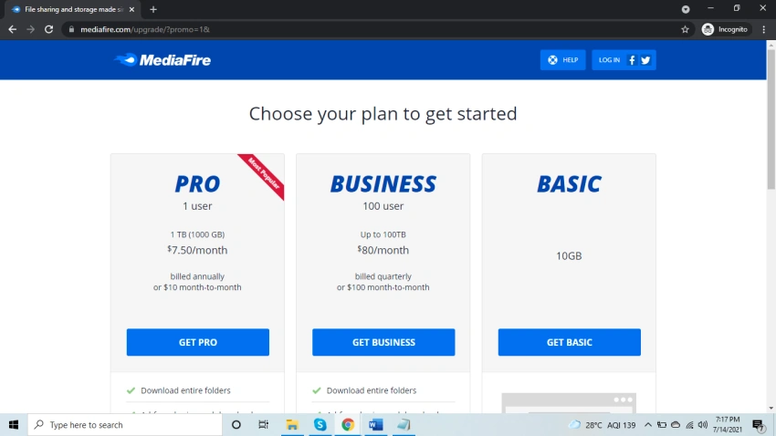 Best Cloud Storage
