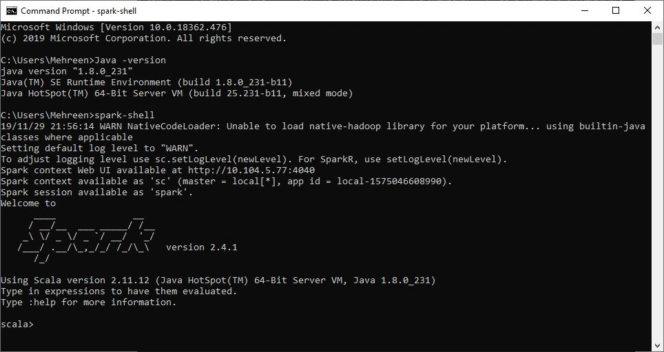 Big Data Analytics Using Apache Spark for .Net