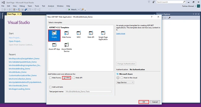 Bind Attribute In ASP.NET MVC