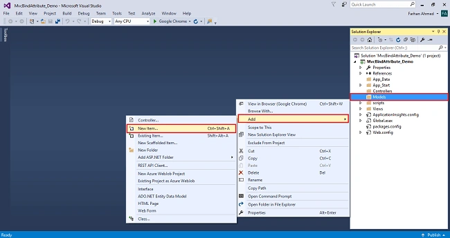 Bind Attribute In ASP.NET MVC