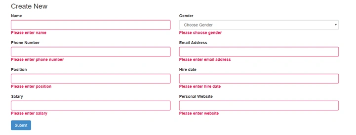 Bind Attribute In ASP.NET MVC