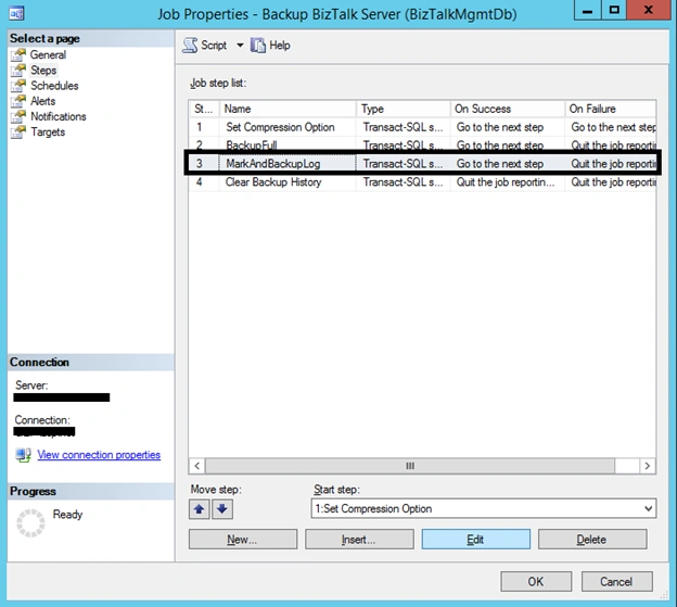 BizTalk SQL Database - Configuration Errors And Resolution