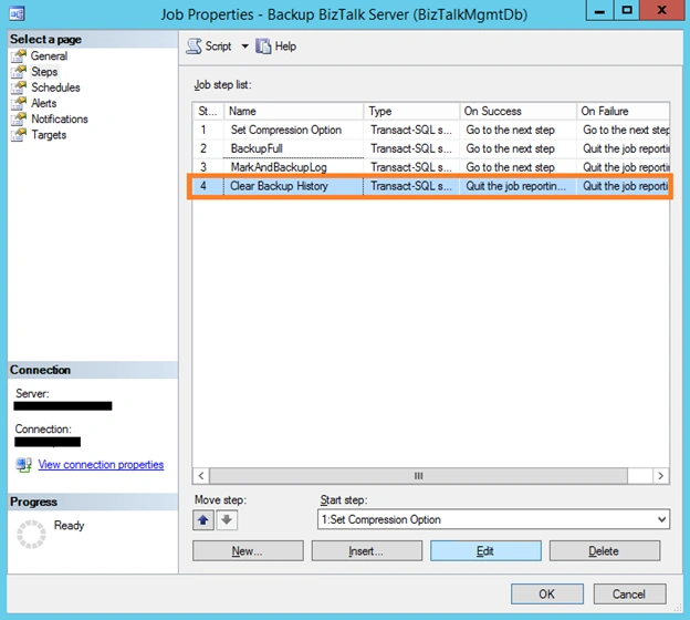 BizTalk SQL Database - Configuration Errors And Resolution