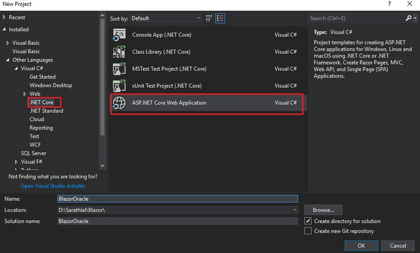 Visual Studio 2017