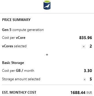Price Summary-