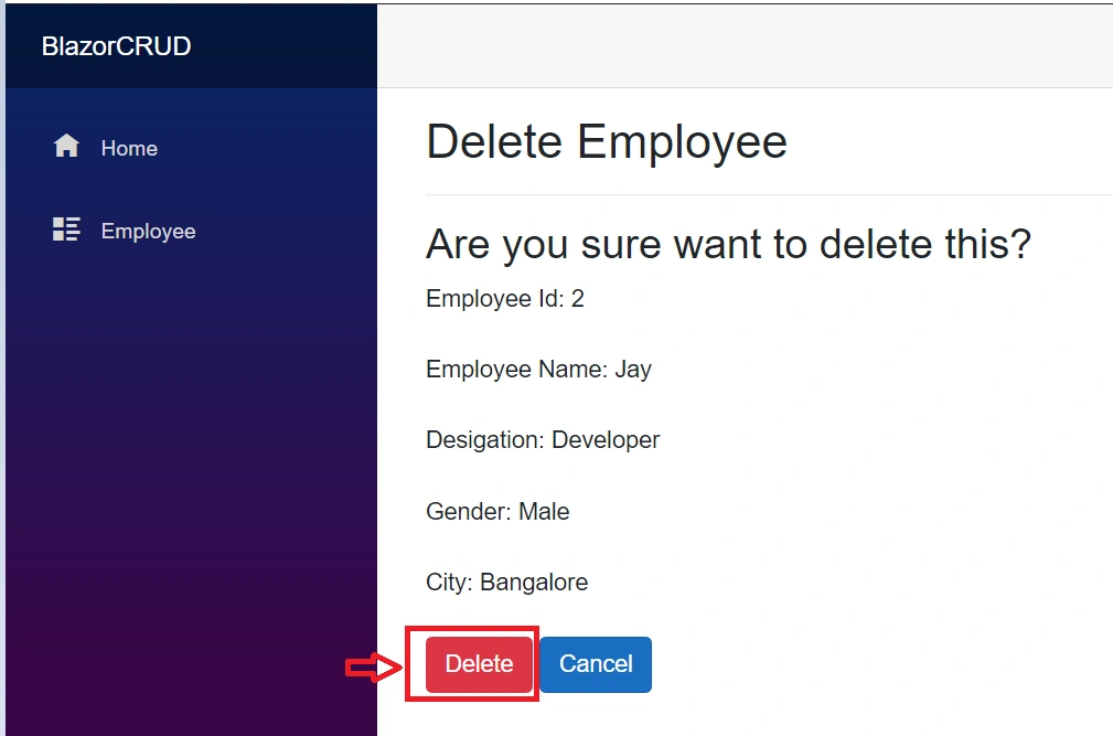 Blazor Server App CRUD With Entity Framework Core In .Net 5