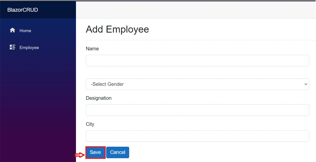 Blazor Server App CRUD With Entity Framework Core In .Net 5