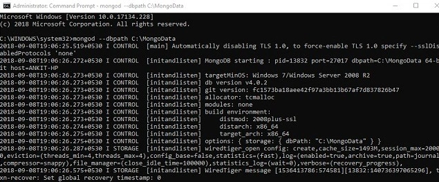 Set global recovery timestamp
