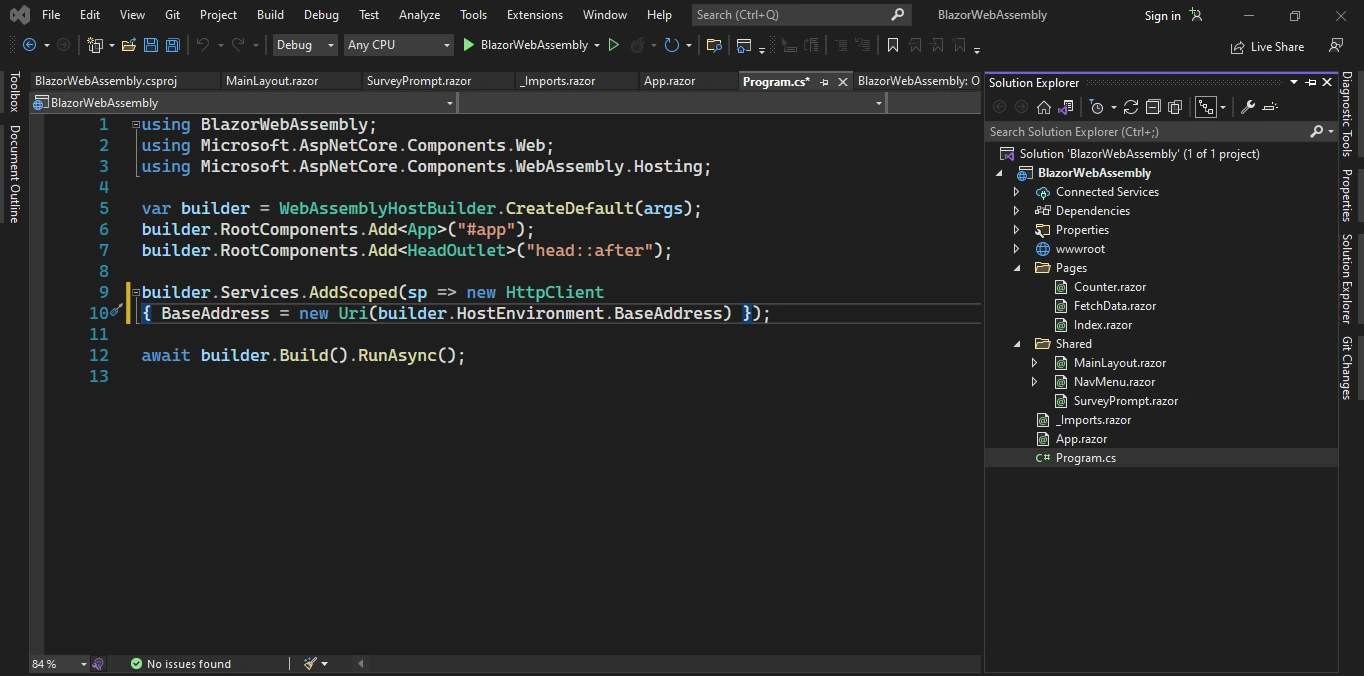 WebAssembly Program File