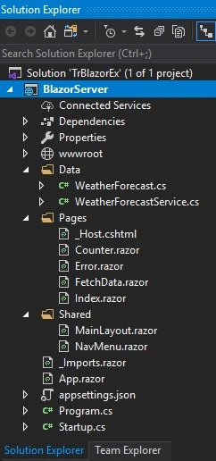 Blazor server