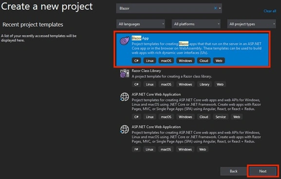 Click on next