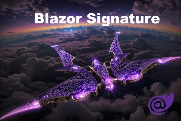Blazor signature