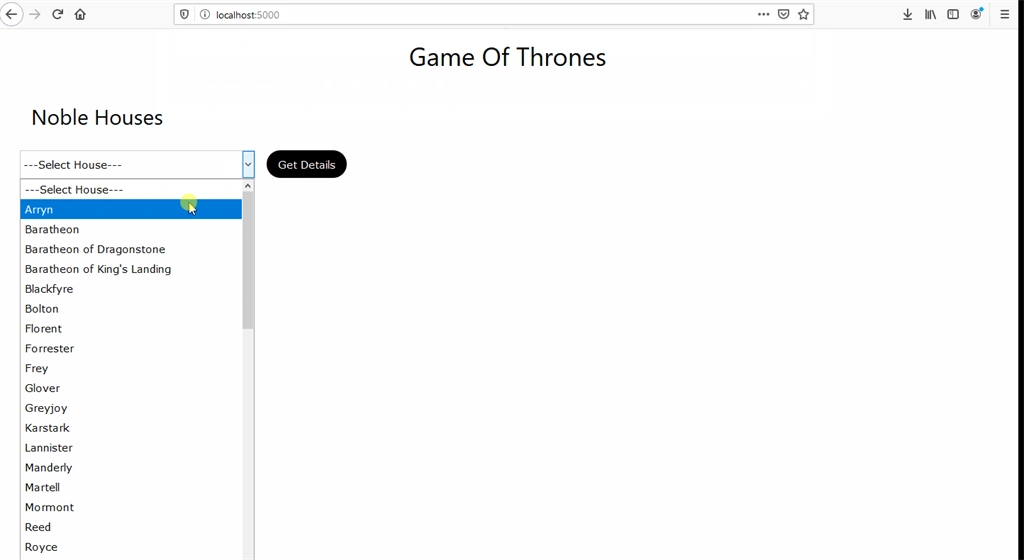Blazor WASM Application