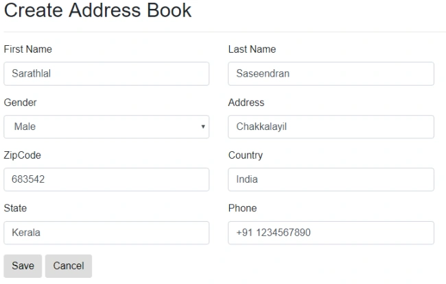 Book record