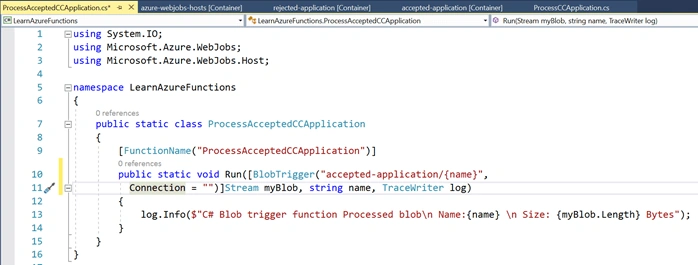 Blob Triggers And Queue Storage Trigger Azure Functions