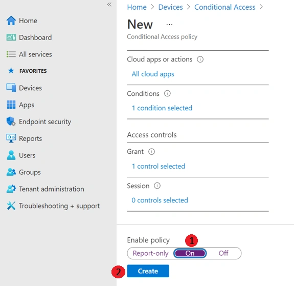 Block Access to Microsoft 365 Resources from Unmanaged Windows Device