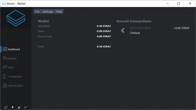 Desktop Wallet