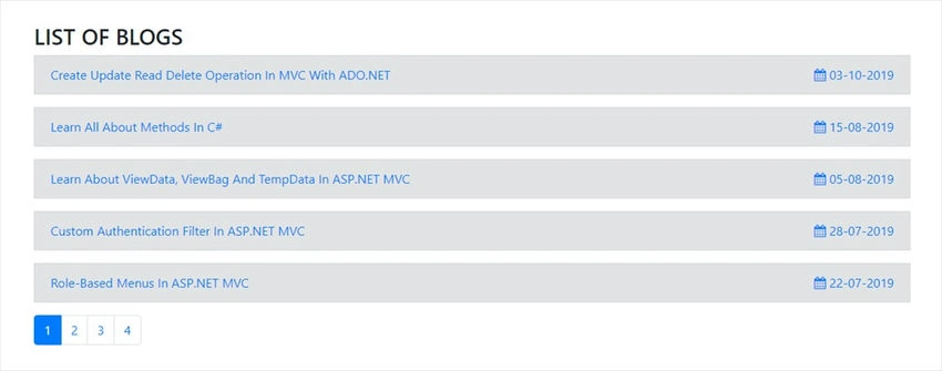 List of blogs