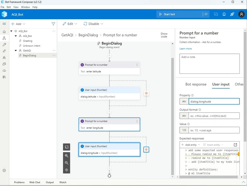Bot framework composer