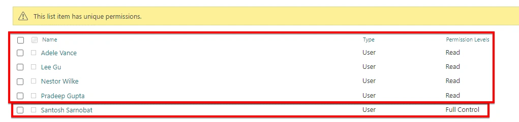 Break inheritance and set item-level permission using Power Automate