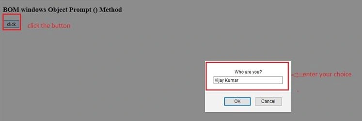 BOM Windows Object Methods and Properties in JavaScript