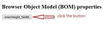 BOM Windows Object Methods and Properties in JavaScript