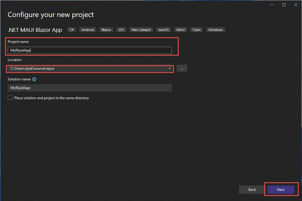 Blazor Hybrid App with .NET MAUI
