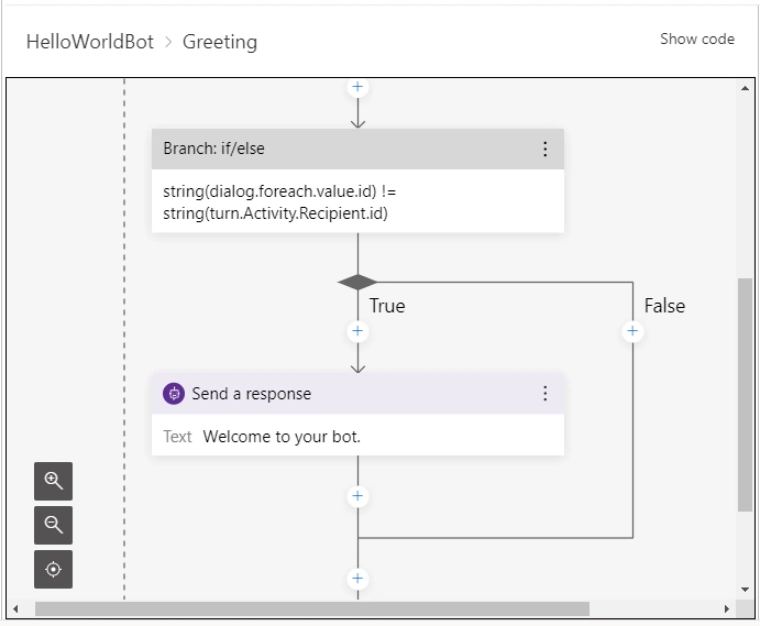 Build a low code chatbot using Bot Framework Composer
