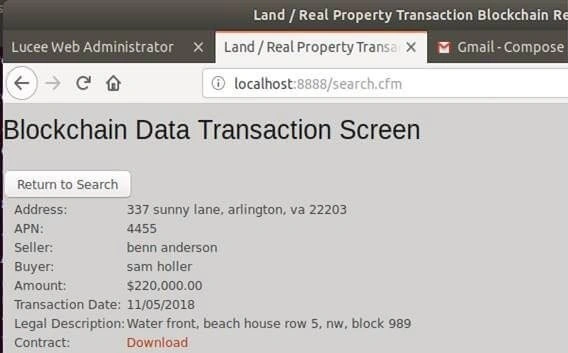 Query results