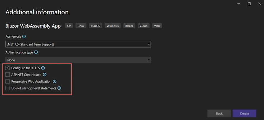 Web App With Blazor In .NET 7