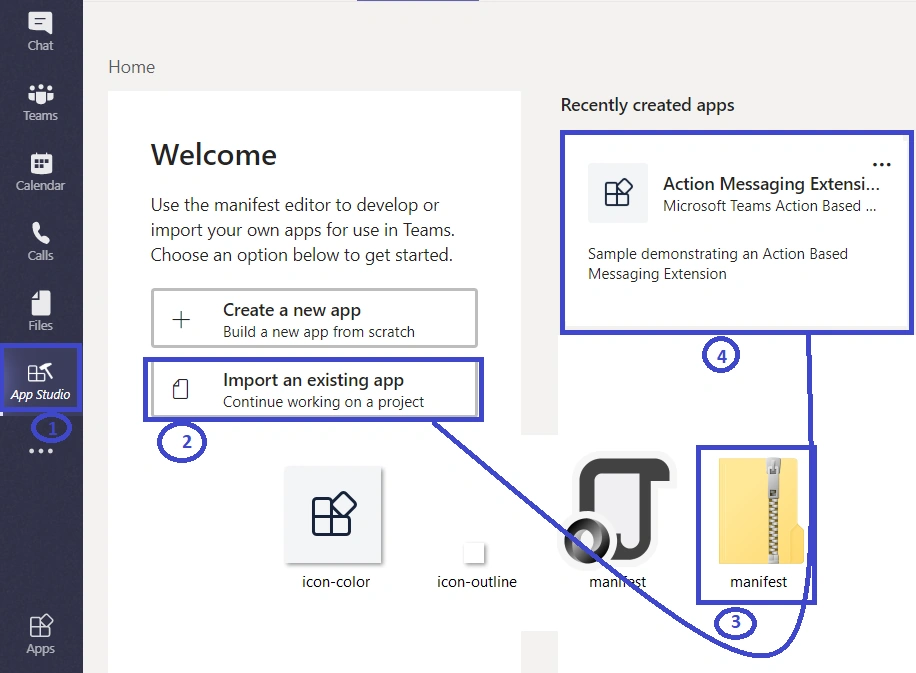 Build Action Based Messaging Extension With Microsoft Teams App