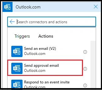 Send approval mail