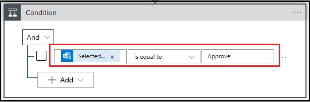 Select options