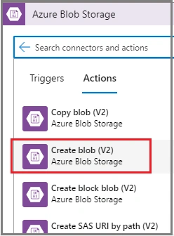 Create Azure blob storage