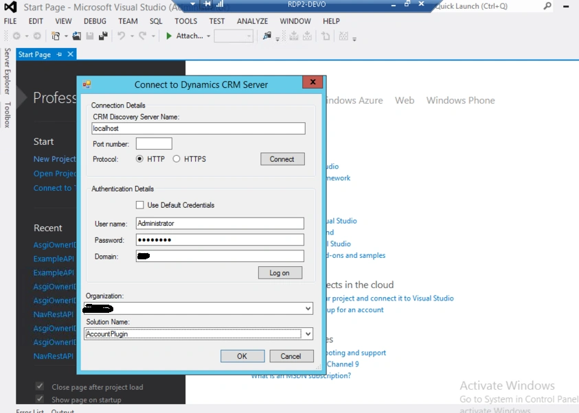 Plugin Solution