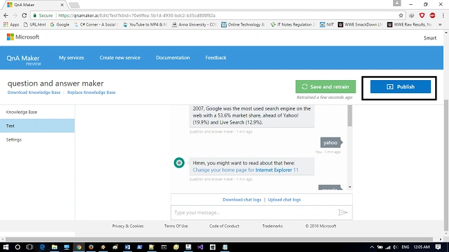 QnA Maker Bot