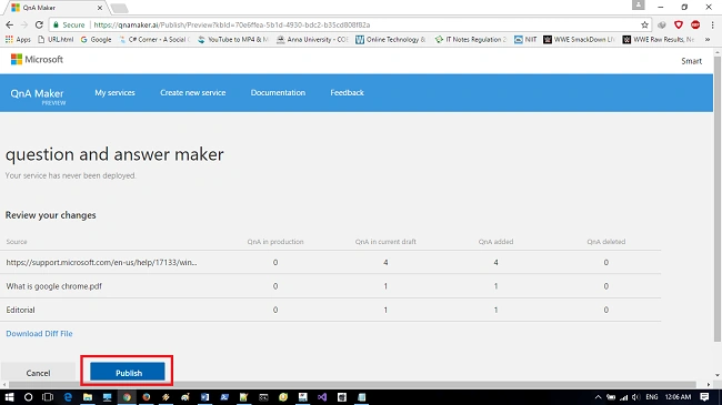 QnA Maker Bot