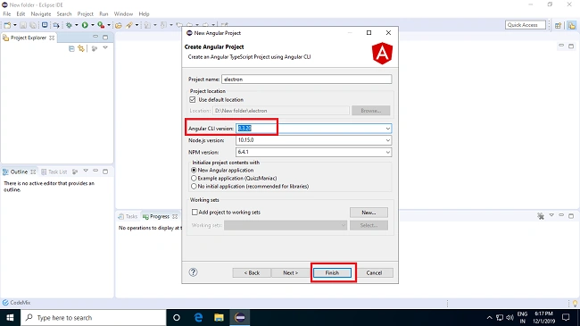 Angular project
